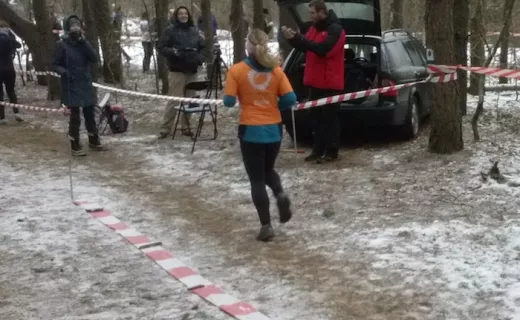 Biała Falenica. Zmrożona trasa sprzyjała rekordom - 20